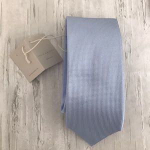 Paolo Albizzati silk tie in light blue Brand New